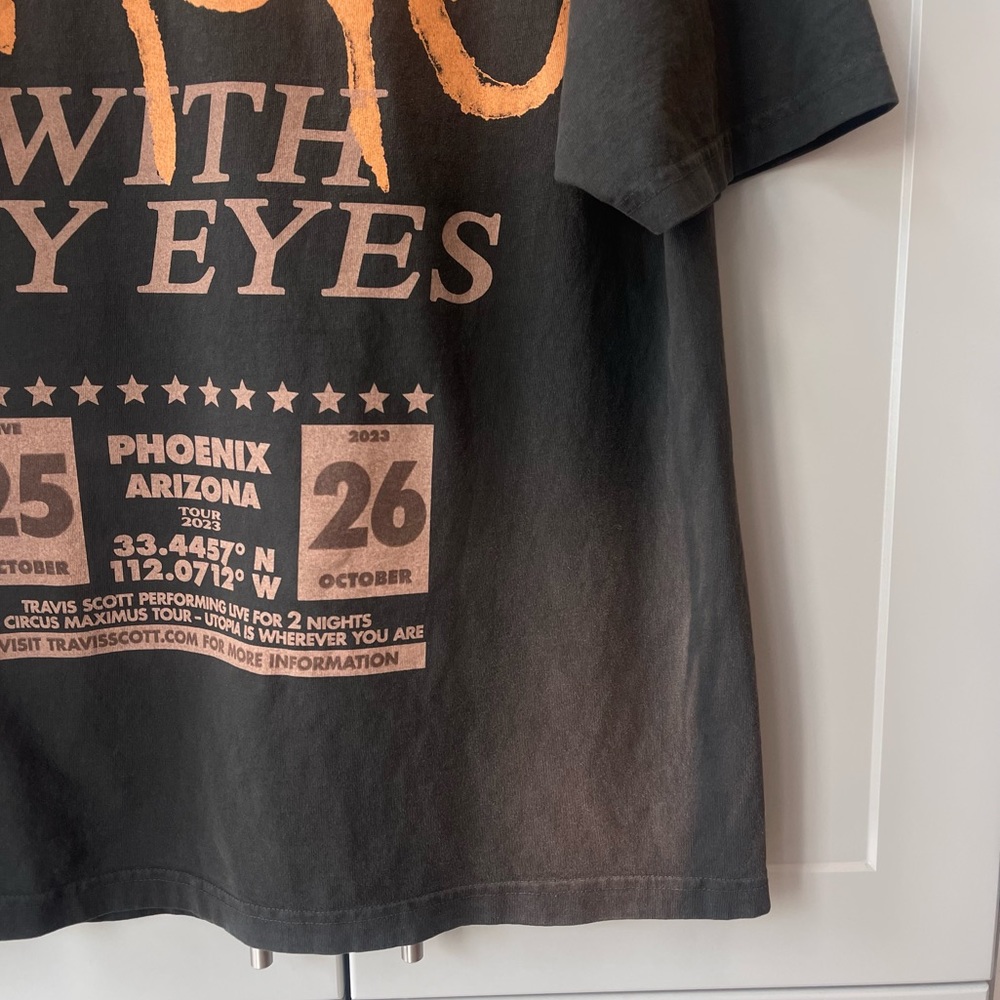 Travis Scott Circus Maximus Tour Tee Utopia Phoenix Arizona Exclusive Shirt XL - Picture 7 of 8